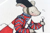 Children&#39;s British Guards Nursery wall art set