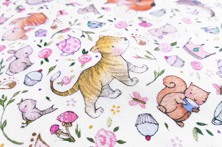 Children's Enchanted Cotton Fabric