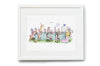 Girl&#39;s Personalised Enchanted Tea Party Picture