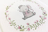 Girl&#39;s Floral Woodland Mouse Print