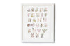 Girl&#39;s Pink Jungle Animal Alphabet Print