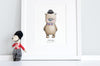 Children&#39;s traditional London Gent bear picture
