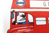 Children&#39;s Personalised Red London Bus Picture