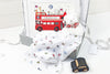 Personalised British London Bus Baby Gift Box