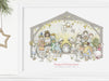 Children&#39;s Christmas Nativity Play Scene Picture