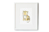 Personalised Newborn Baby Tiger Picture