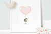 Children&#39;s Pastel Pale Yellow Heart Balloon Picture