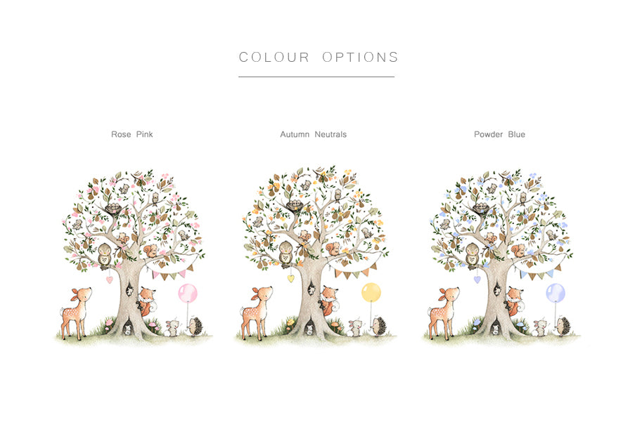 Big Pear Tree Picture for a Child&#39;s Bedroom Wall