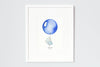 Children&#39;s Primary Blue Round Balloon Picture