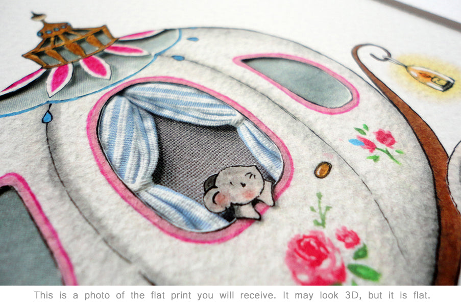 Girl&#39;s Royal Princess Bedroom Wall Art Set