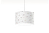Girl&#39;s Rabbits and Roses Nursery Lampshade