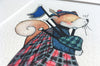 Children&#39;s Scottish Guard Fox Illustrated Picture