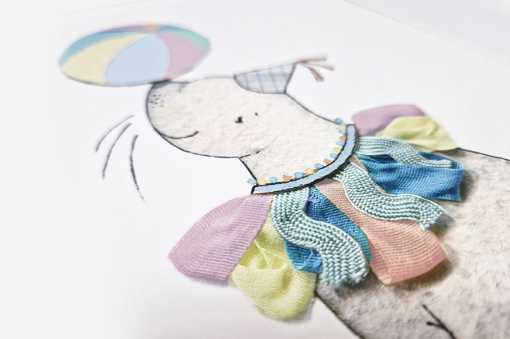 Children&#39;s Fun Fair Friends Circus Print Set