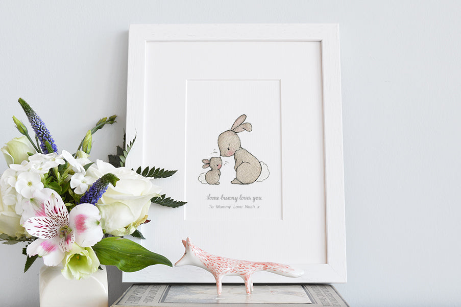 Some Bunny Loves You Baby Girl Gift Box