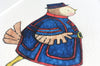 Children&#39;s British Guards Nursery wall art set