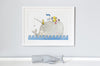 Children&#39;s Personalised Whale picture