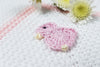 100% Cotton Baby Ducks Pink Knit Blanket