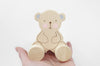 Wooden Bear Baby Push Along Toy