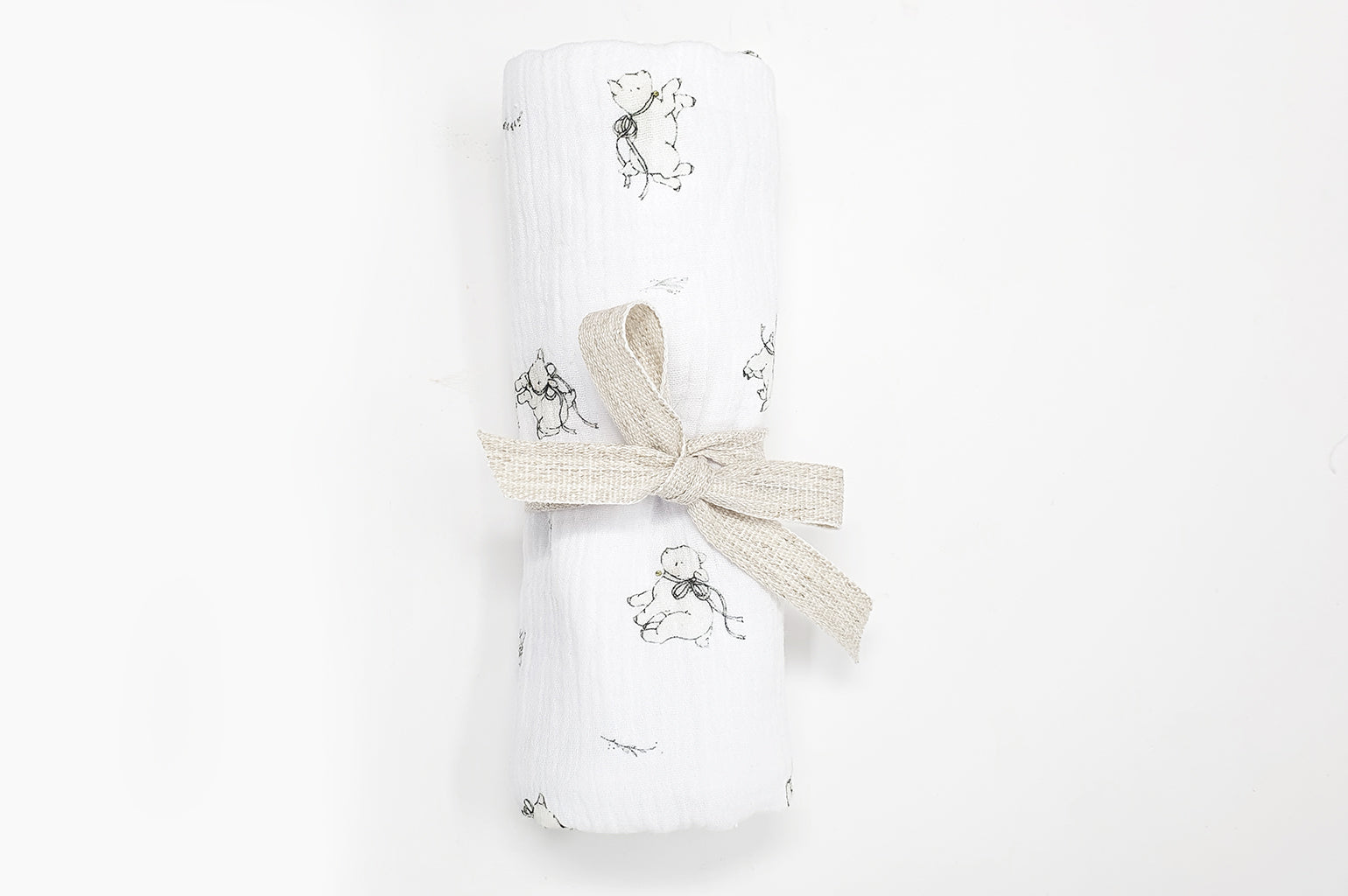 Counting Sheep 100% cotton baby muslin cloth square