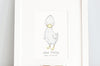 Newborn Baby Duckling Art Print