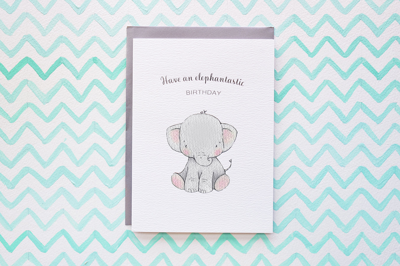 Elephantastic Children's Birthday Card
