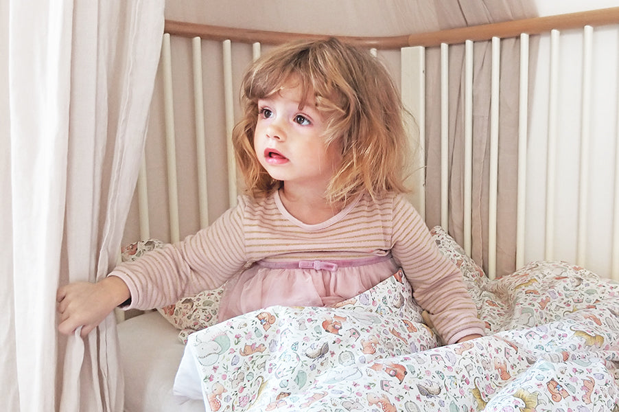 Enchanted Cot Bed Duvet Set for Girl's Room