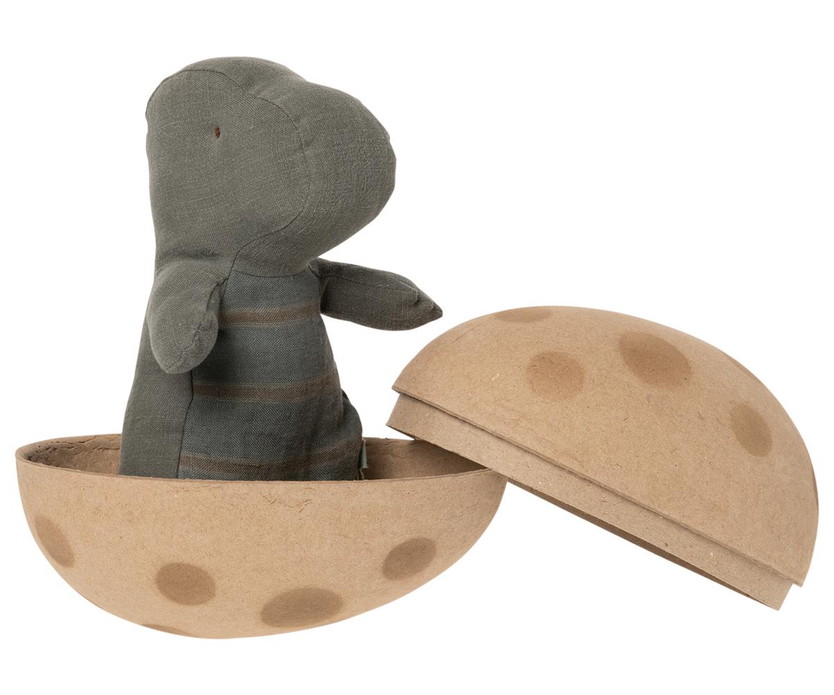 Maileg Children's gantosaurus dinosaur in egg toy