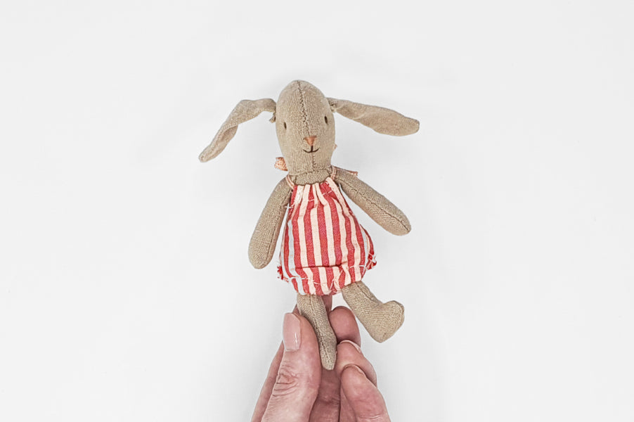 Maileg micro baby girl bunny toy