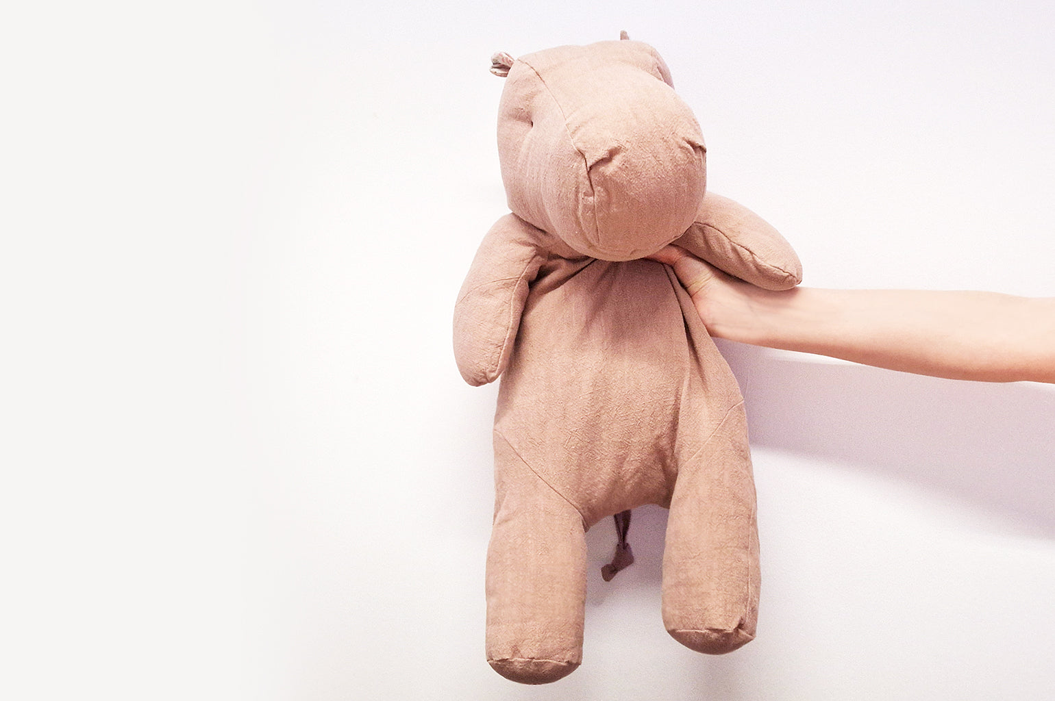 Large Dusty Rose Maileg Hippo Children's Soft Toy