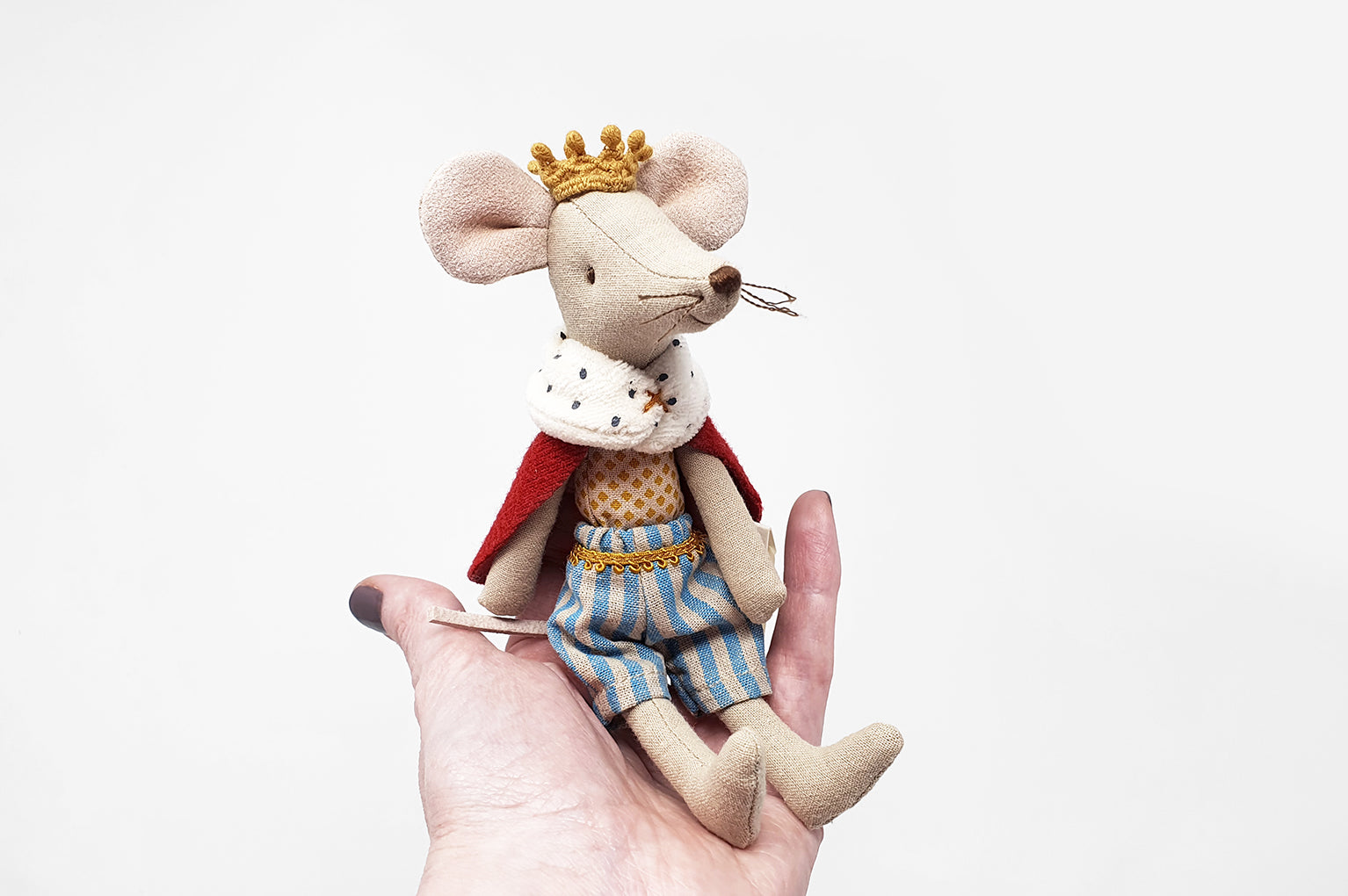 Maileg King Mouse Soft Toy