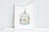 Children&#39;s Fun Fairground Set of Art Prints