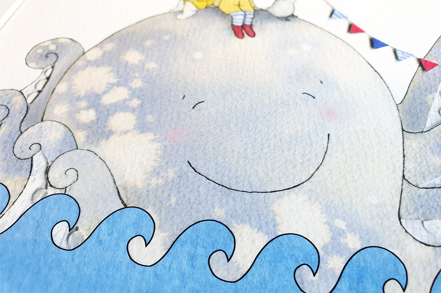 Salty The Octopus Print for Kid&#39;s Bedroom Wall