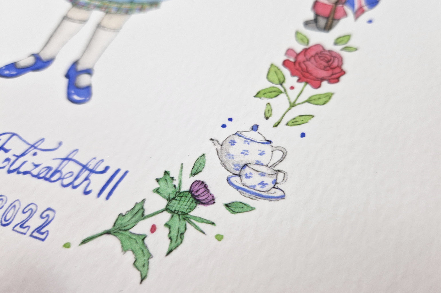 Queen Elizabeth II Limited Edition Commemorative Print