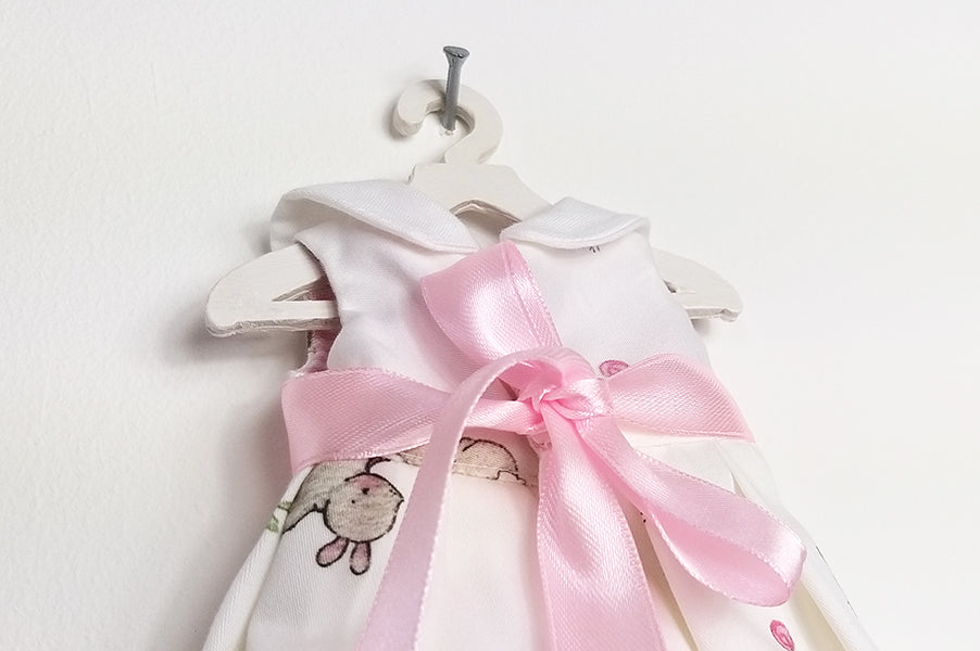Heirloom Doll Dress for Medium Maileg Bunny