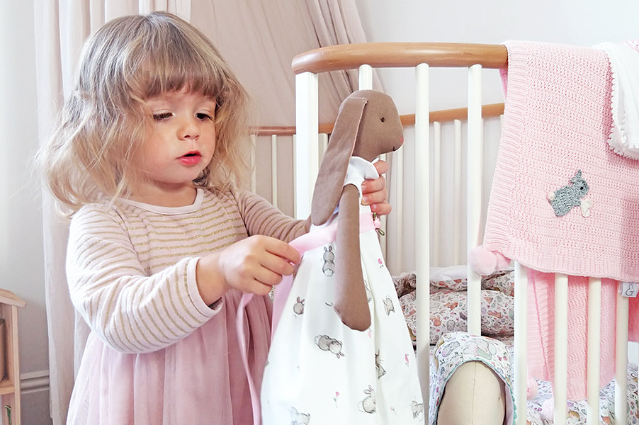 Heirloom Doll Dress for Medium Maileg Bunny