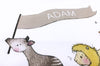 Children&#39;s Personalised Framed Safari Animals on Parade Picture