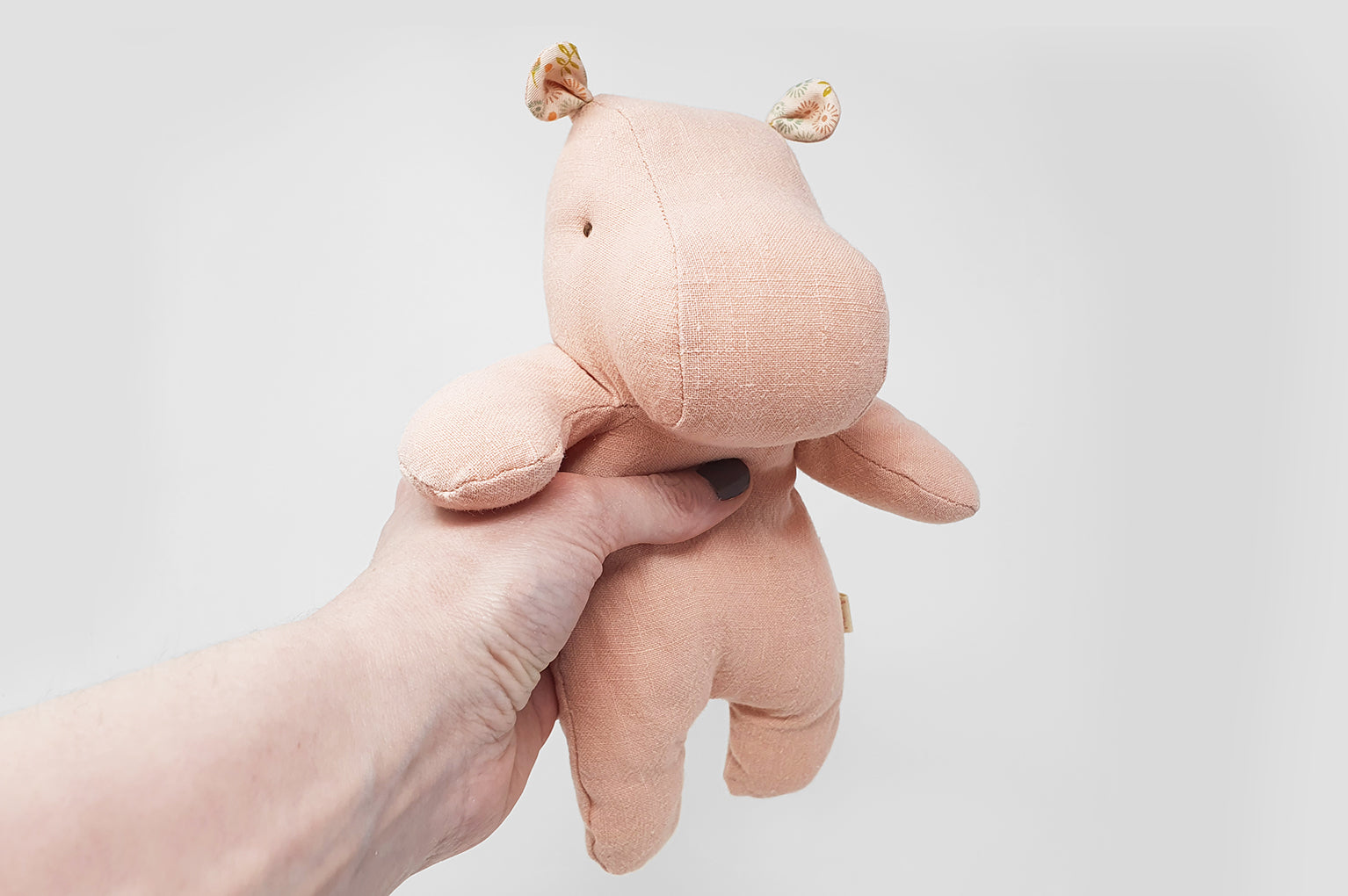 Maileg Small Dusty Rose Pink Hippo Soft Toy