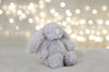 Small Soft Plush Toy Bunny Rabbit Grey