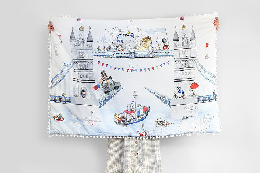 Boy's London Tower Bridge Playmat