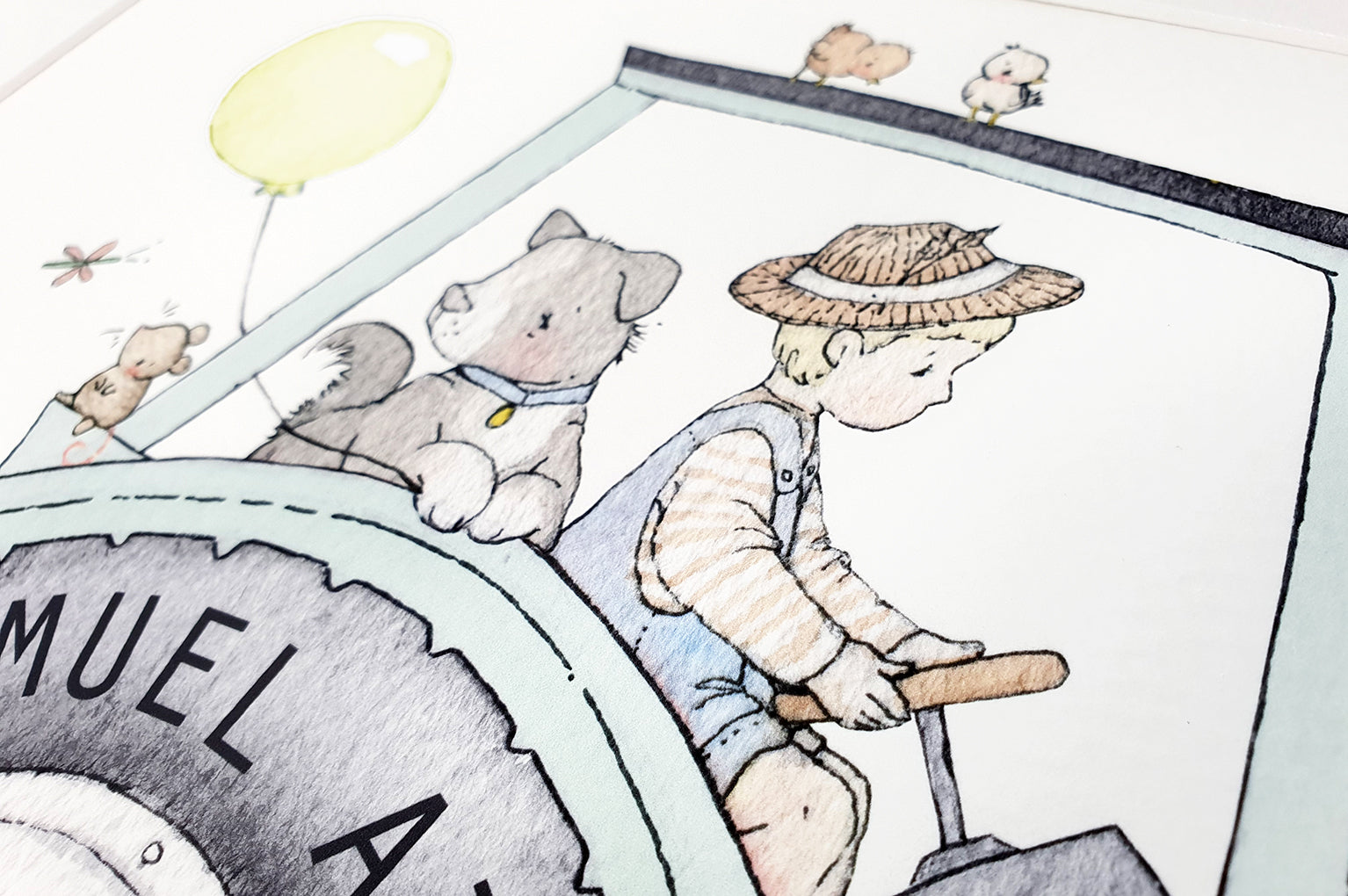 Personalised Little Farmer Baby Gift Box