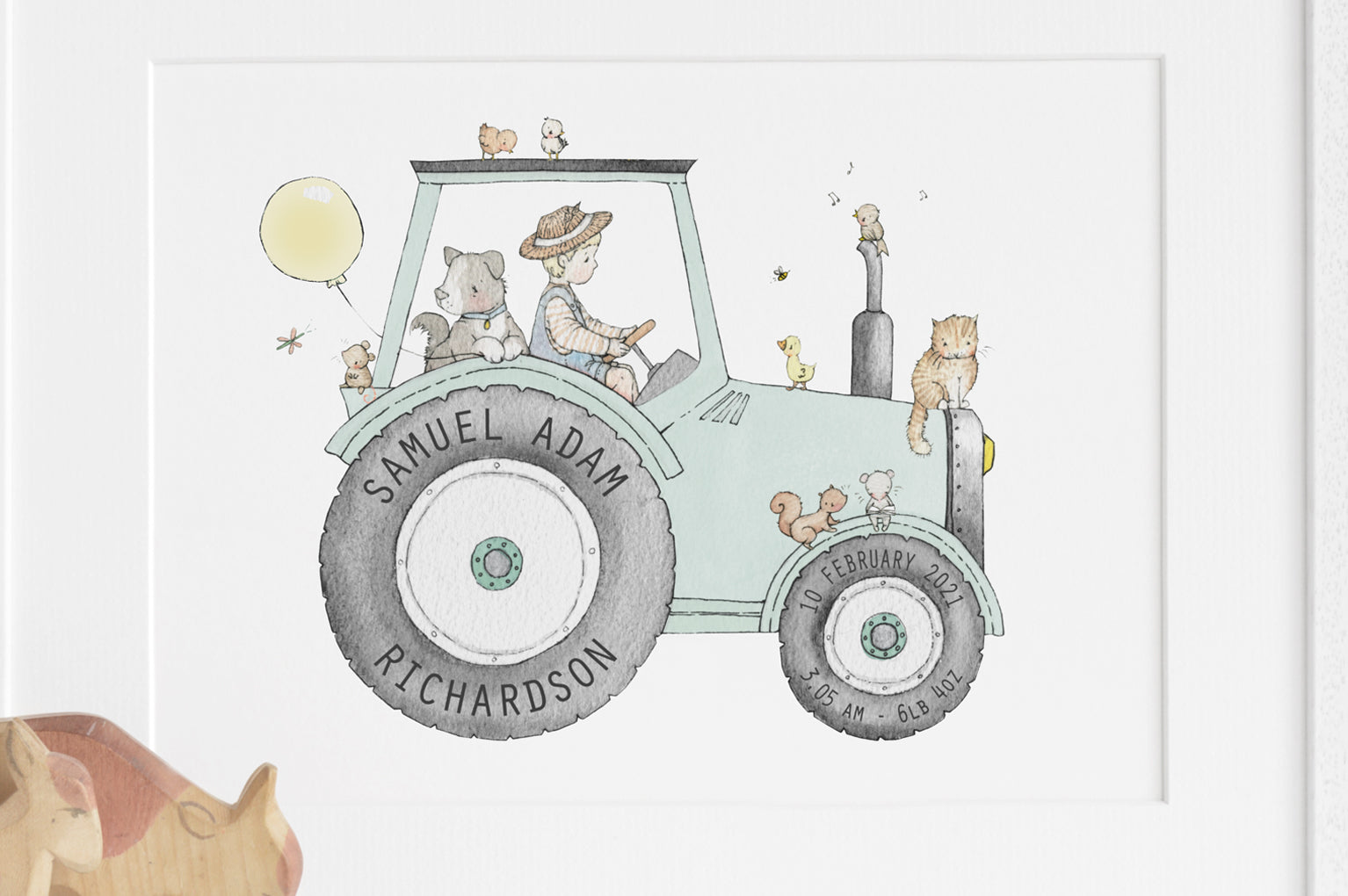 Personalised Little Farmer Baby Gift Box