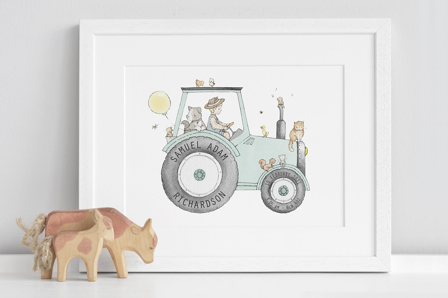Personalised Little Farmer Baby Gift Box