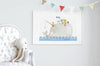 Children&#39;s bedroom wall decor big Whale Picture