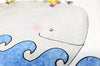 Children&#39;s bedroom wall decor big Whale Picture