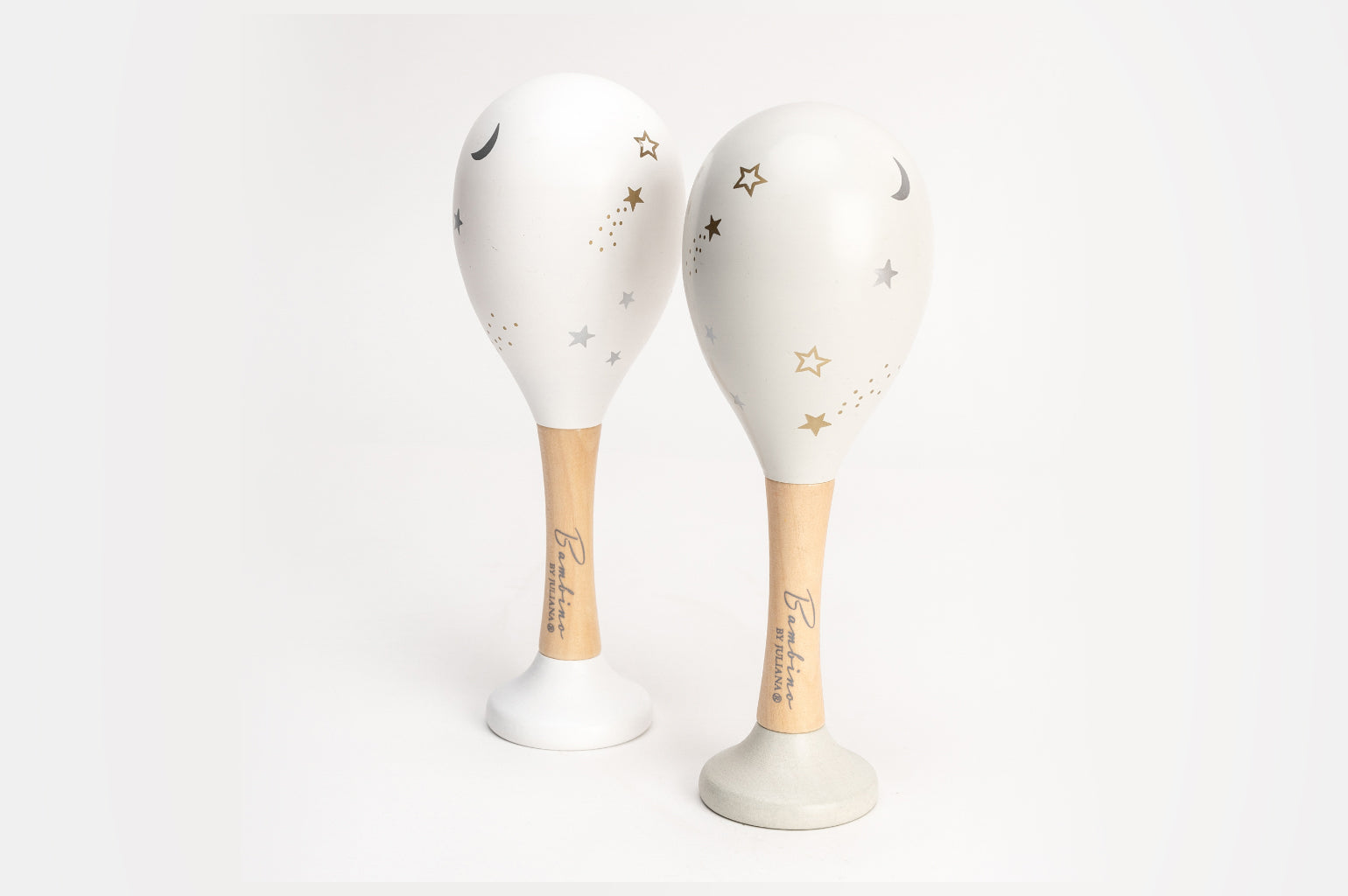 50% OFF | Children's Wooden Star Maracas Toy