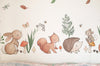 Children&#39;s Woodland Forest Animals Nursery Wall Decal Sticker Set