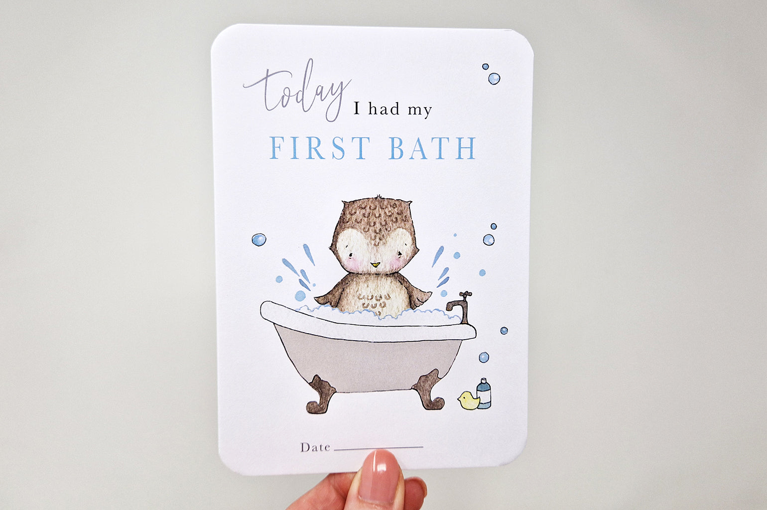 30 Woodland theme Baby&#39;s first year milestone cards